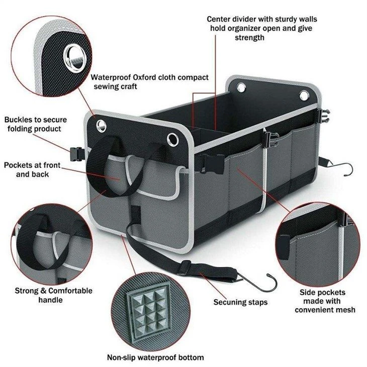 Custom Car Boot Storage Bag