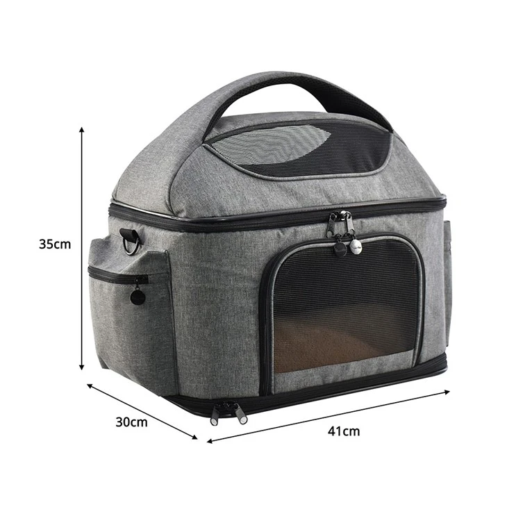 Travel Pet Carrier Bag With Shoulder Strap