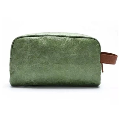 Genți de cosmetice și articole de toaletă verde Tyvek