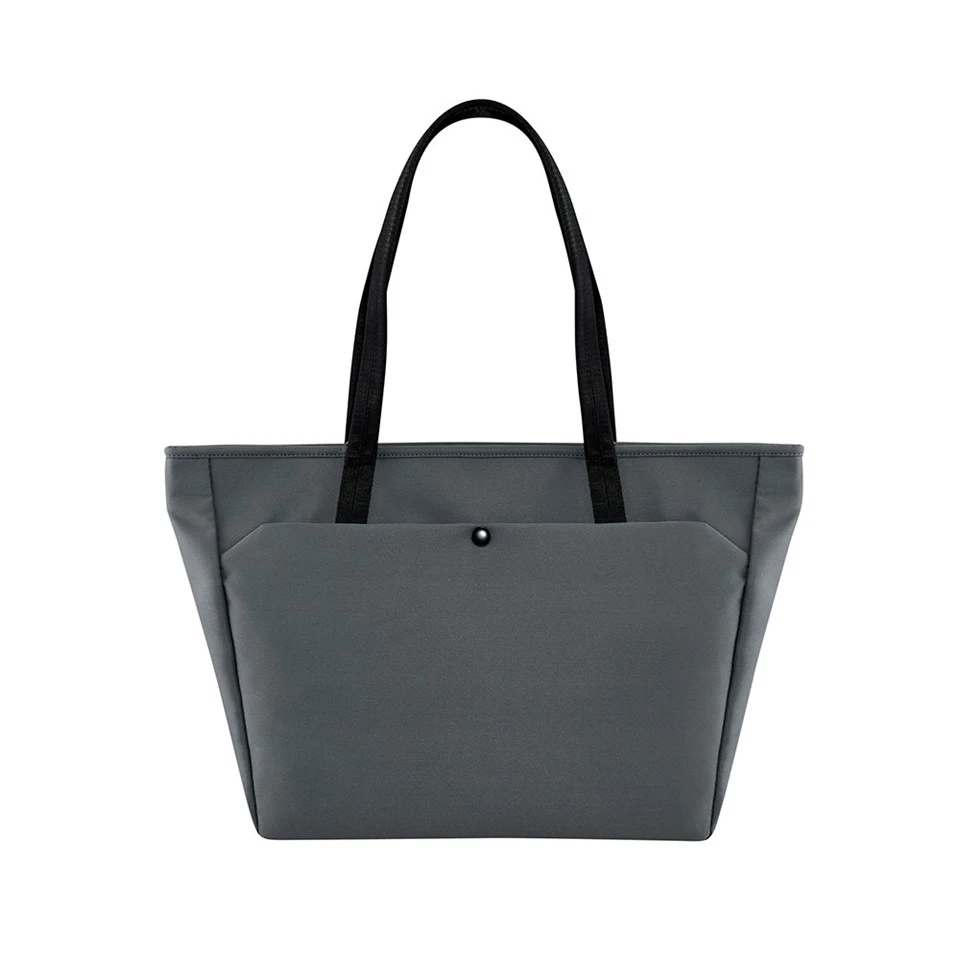 Polyester Fashion Gray Tote Shopping Bag