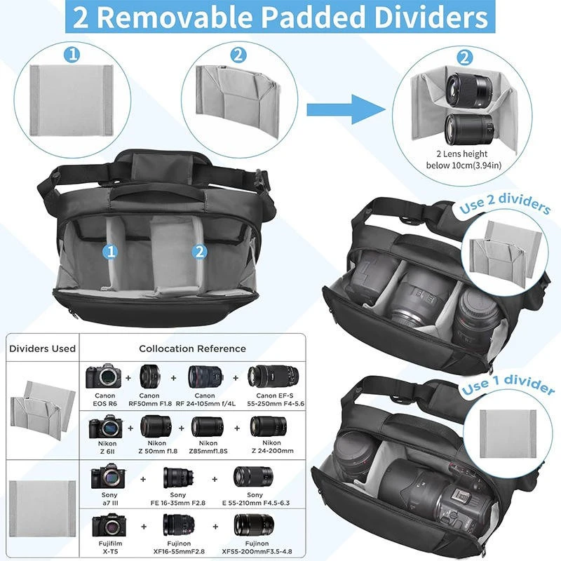 Small Waterproof DSLR Camera Pouch For Digital Gear & Equipment best